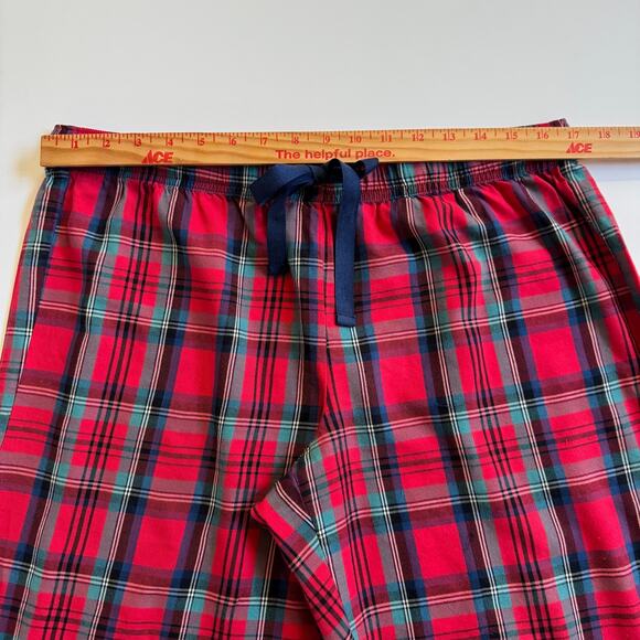 Victoria’s Secret Tartan Plaid Red Flanne Long Pants Pajama Set PJs PJ Sz Large - Picture 14 of 16